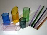 Glasrohre aus farbigem Borosilikatglas fr die Kunstglasblserei